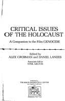Tapa de Genocide, critical issues of the Holocaust