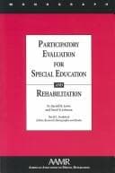 Tapa de Participatory evaluation for special education and rehabilitation