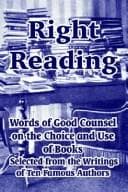 Tapa de Right Reading