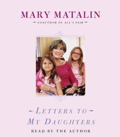 Tapa de Letters to My Daughters