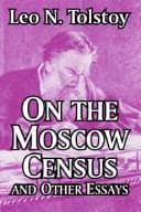 Tapa de On The Moscow Census And Other Essays