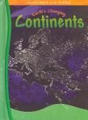 Tapa de Earth's Changing Continents (Morris, Neil, Landscapes and People.)