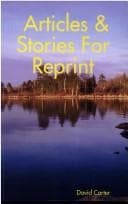 Tapa de Articles & Stories For Reprint