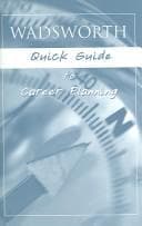 Tapa de Wadsworth Quick Guide for Career Planning