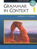 Tapa de Grammar in Context 1