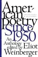 Tapa de American poetry since 1950