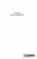 Tapa de Luther and Learning