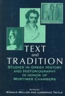 Tapa de Text & tradition