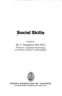 Tapa de Social skills (The Study of real skills) (The Study of real skills)