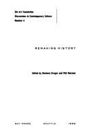 Tapa de Remaking History (Discussions in Contemporary Culture, No 4)