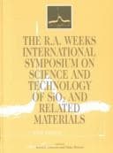 Tapa de The R.A. Weeks International Symposium on Science and Technology of SiO₂ and Related Materials