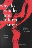 Tapa de Why do Whales and Children Sing?