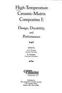 Tapa de High-temperature ceramic-matrix composites I