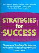 Tapa de Strategies for success