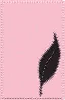 Tapa de The One Year Bible: New Living Translation, Pink and Black, Leatherlike Slimline (One Year Bible: New Living Translation)
