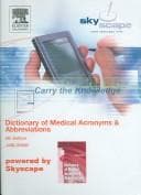 Tapa de Dictionary of Medical Acronyms & Abbreviations Skyscape CD-ROM PDA Software