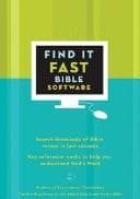Tapa de Find it Fast in the Bible CD-ROM