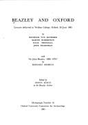 Tapa de Beazley and Oxford