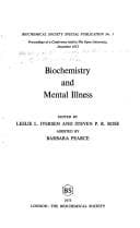 Tapa de Biochemistry and Mental Illness