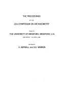 Tapa de Proceedings of the 22nd Symposium on Archaeometry