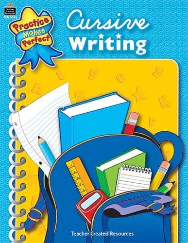Tapa de Cursive Writing (Practice Makes Perfect)