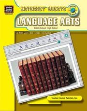 Tapa de Internet Quests - Language Arts