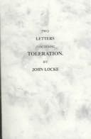 Tapa de Two Letters Concerning Toleration (Great Books in Philosophy)