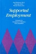 Tapa de Supported employment