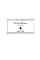 Tapa de Watching wisteria