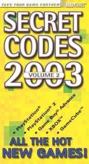 Tapa de Secret Codes 2003, Vol. 2
