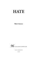 Tapa de Hate
