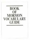 Tapa de Book of Mormon vocabulary guide