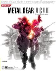 Tapa de Metal Gear Acid(tm) Official Strategy Guide