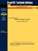 Tapa de Studyguide for Child Psychology by Vasta, ISBN 9780471149958 (Cram101 Textbook Outlines)