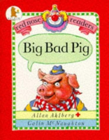 Tapa de Big Bad Pig (Red Nose Readers)