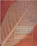 Tapa de Modern English Structures