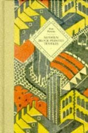 Tapa de Modern block printed textiles
