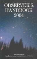 Tapa de Observer's Handbook 2004 (Observer's Handbook)