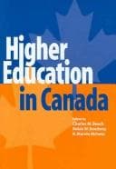 Tapa de Higher education in Canada