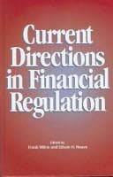 Tapa de Current Directions in Financial Regulation
