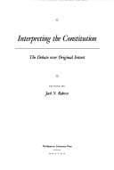 Tapa de Interpreting The Constitution