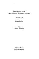 Tapa de Fragments from Hellenistic Jewish authors