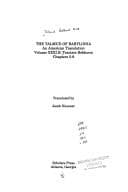 Tapa de Tractate Bekhorot, chapters 5-9