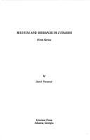 Tapa de Medium in Judaism, First Series