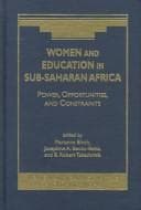 Tapa de Women and education in Sub-Saharan Africa