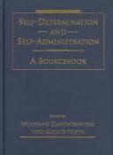 Tapa de Self-determination and self-administration
