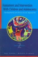 Tapa de Assessment and intervention with children and adolescents