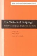 Tapa de The virtues of language