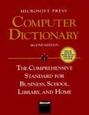 Tapa de Microsoft Press computer dictionary