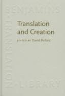 Tapa de Translation and creation